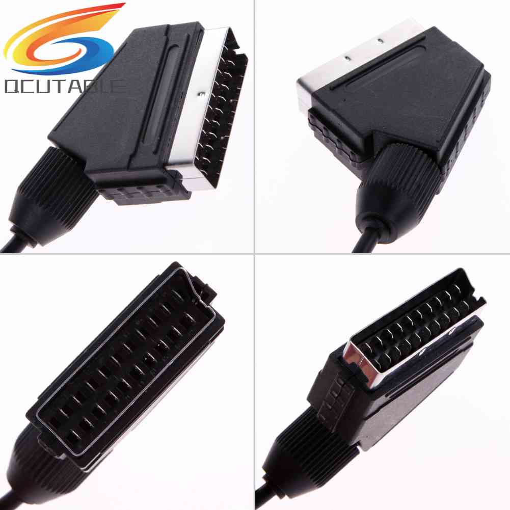 Dây Cáp A / V TV Video Scart RGB Thay Thế Cho Máy Chơi Game Nintendo SNES Gamecube Và N64