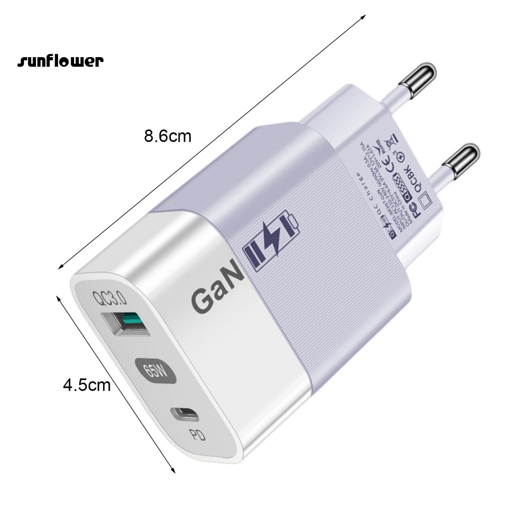 Phích Cắm Sạc Điện Thoại Gắn Tường Siêu Nhẹ Tiện Dụng