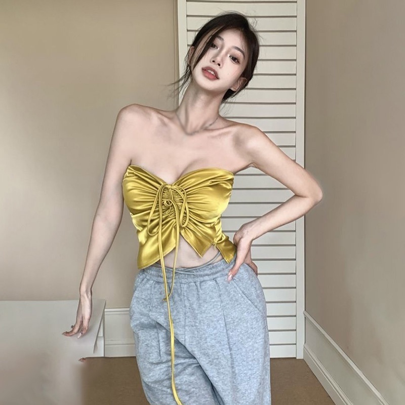 Áo Lửng Hở Rốn Phong Cách Quyến Rũ Dành Cho Nữ