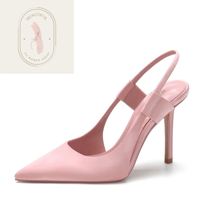 Giày Muller Cao Gót Mũi Nhọn Thời Trang Pháp Mới Dành Cho Nữ  2023 sandals