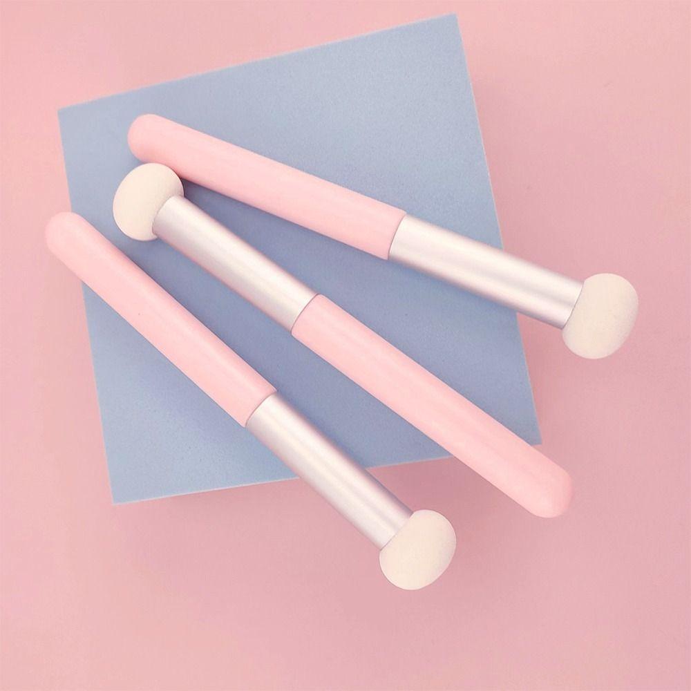 LAY Bộ Cọ Trang Điểm Đầu Nấm Có Mút Đánh Phấn Nền Che Khuyết Điểm &amp; Vết Đốm Mụ