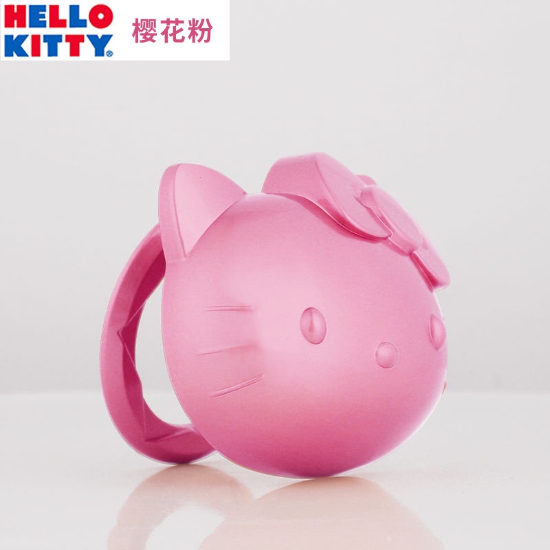 Miếng Dán Trang Trí Nút Khởi Động Xe Hơi Hình Hello Kitty