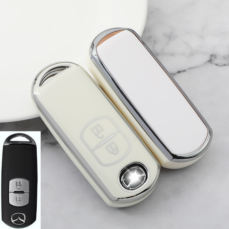 Ốp Chìa Khóa Thông Minh Cao Cấp Cho Mazda 2 / 3