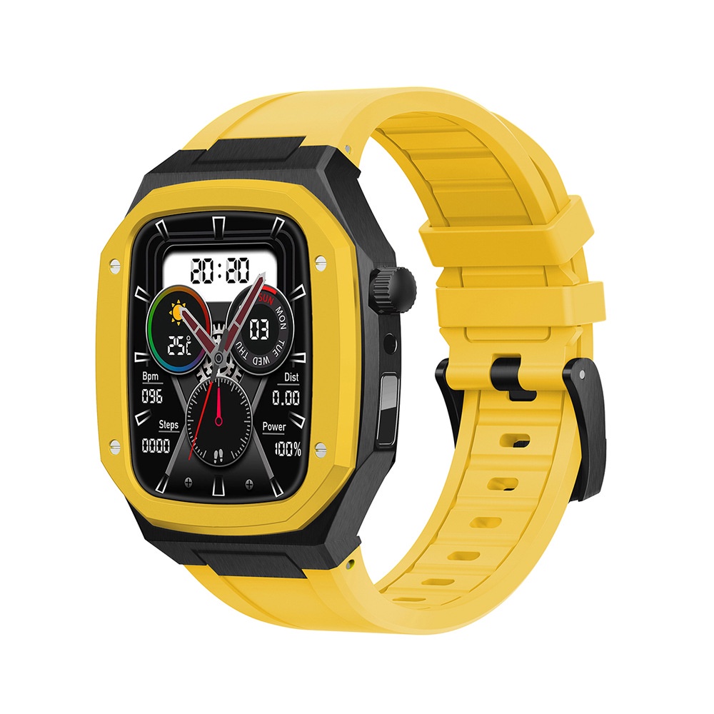 Dây Đeo Silicon Thời Trang Cho iWatch Series 8 7 6 SE 5 4 44mm 45mm