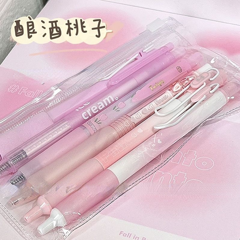 Bút Bi Mực Đen Ngòi 0.5mm Dễ Sử Dụng Cho Học Sinh