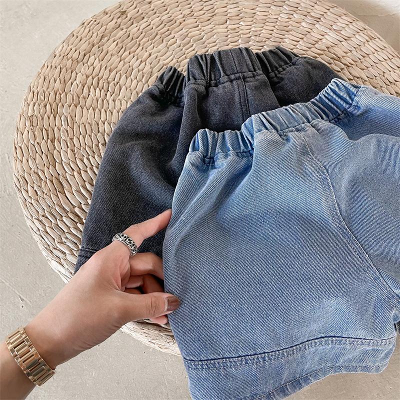 Quần short jean cho bé trai bé gái