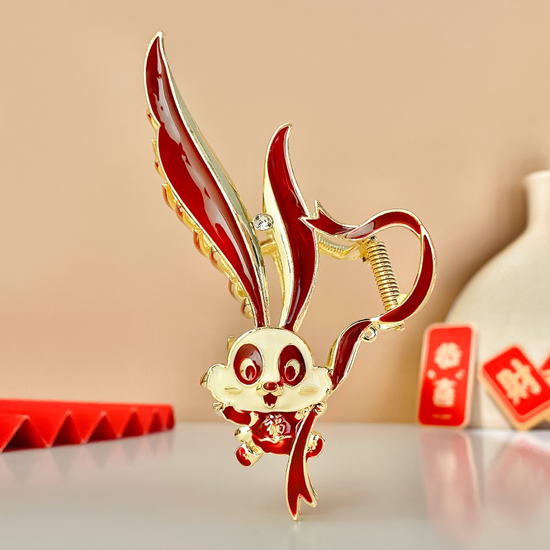 Kẹp Tóc Thỏ / Cá Mập Phong Cách Trung Hoa Độc Đáo Cho Nữ