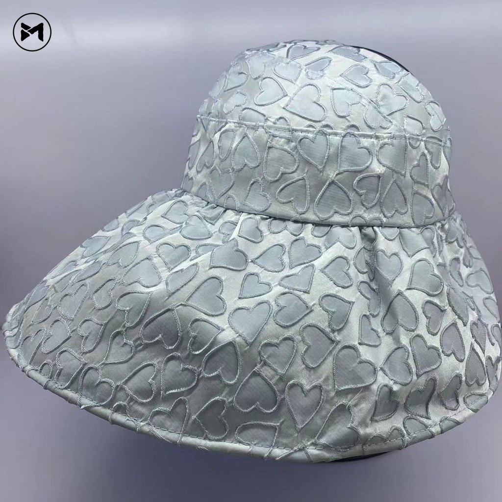 Nón Vành Chống Nắng Tia UV Màu Đen Thời Trang Mới 2023 Cho Nữ