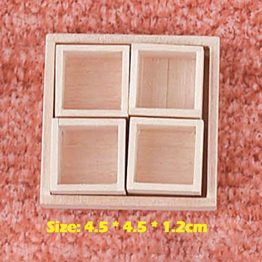 LAYOR1 Set 1 / 2 Nội Thất Bằng Gỗ Tỉ Lệ 1 / 12 Cho Nhà Búp Bê