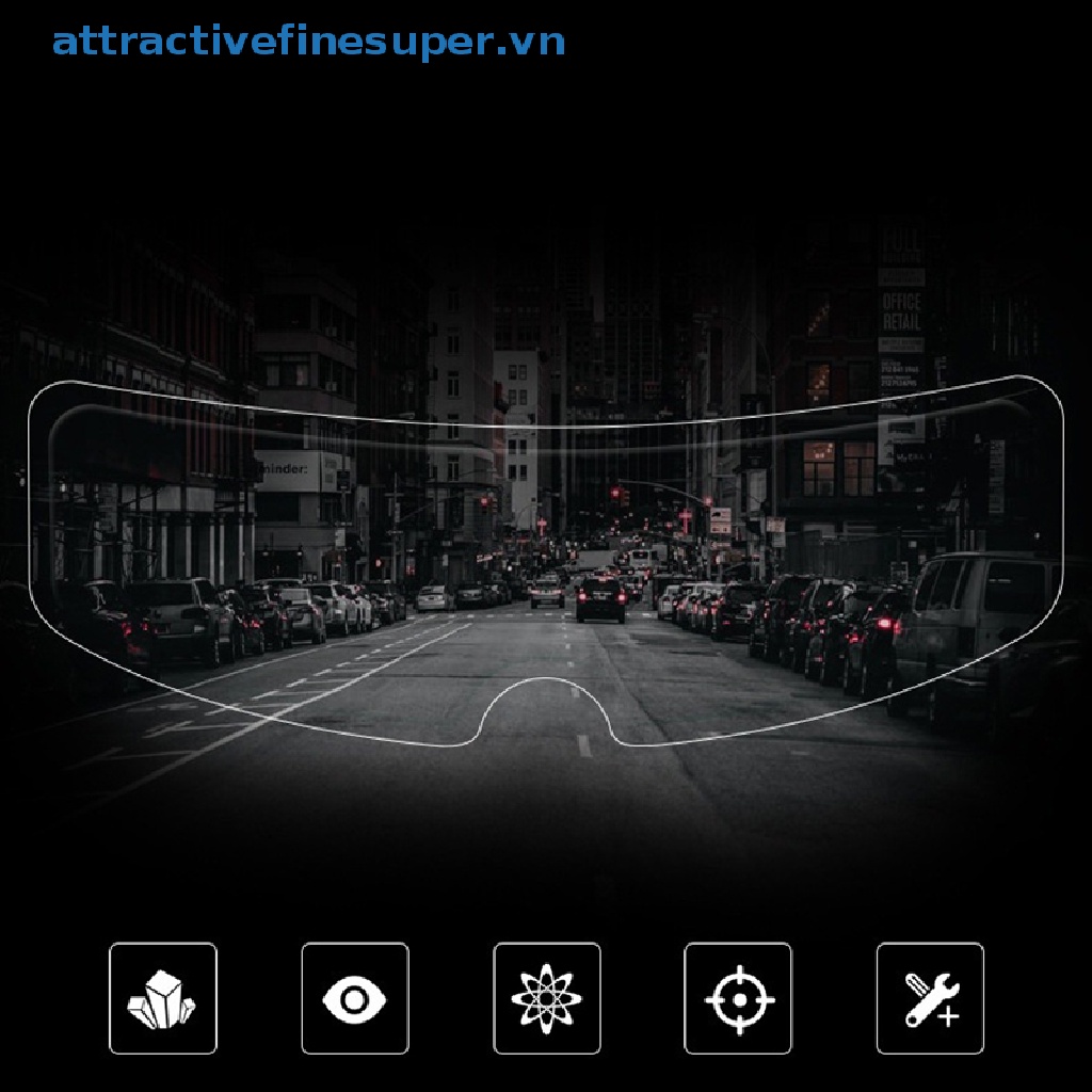 Afs Phim Dán Bảo Vệ Mũ Bảo Hiểm Chống Sương Mù Thông Dụng Cho Xe Máy