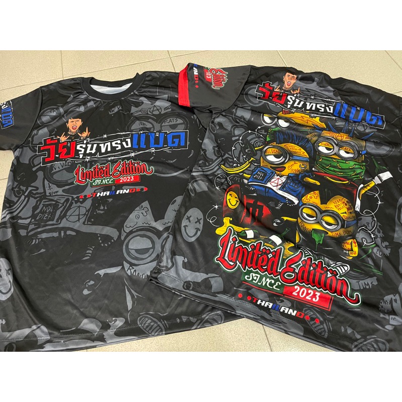 Mới Áo Thun In Hình BADBOY / NOBITA / JRP / MINIONS / APICHART Thái Chất Lượng Cao