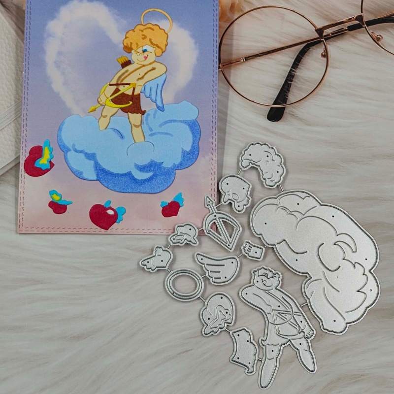 Khuôn Cắt Bằng Kim Loại Hình Trái Tim Xinh Xắn