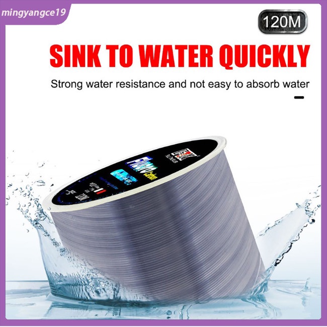 Cuộn Dây Câu Cá 120m 4.13-34.32lb Bằng Sợi Carbon Siêu Bền