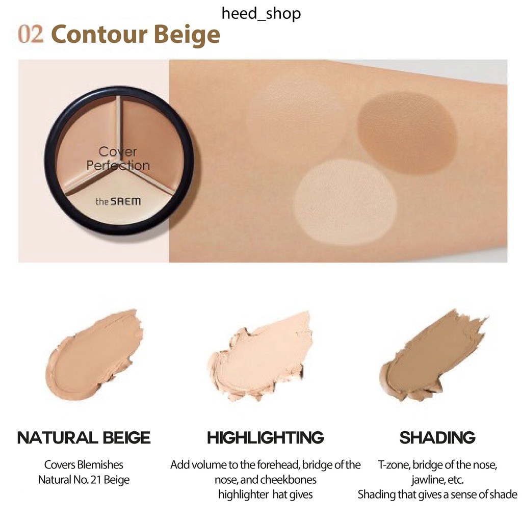 Kem Che Khuyết Điểm Ba Lớp Hoàn Hảo / Quà Tặng Miễn Phí