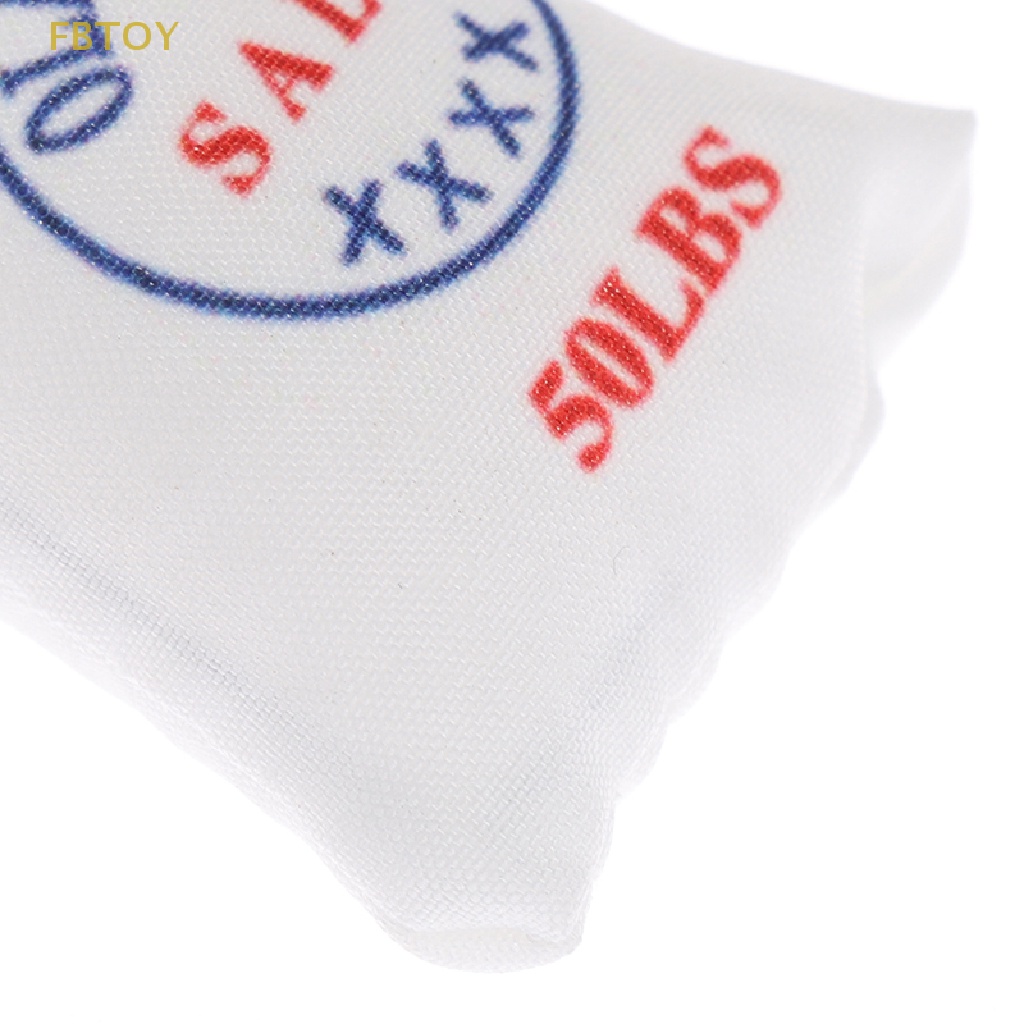 Túi Vải Đựng Đường / Muối Mini Tỉ Lệ 1: 12 Trang Trí Nhà Búp Bê