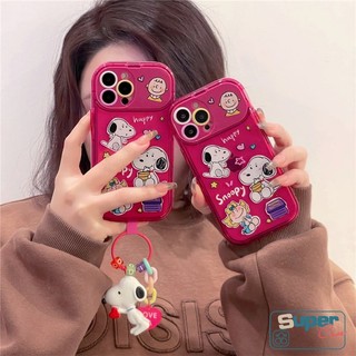 Ốp Điện Thoại Hoạt Hình Snoopy Cho IPhone 13 11 14 12 Pro MAX XR 8 7 14 Plus X XS MAX SE 2020