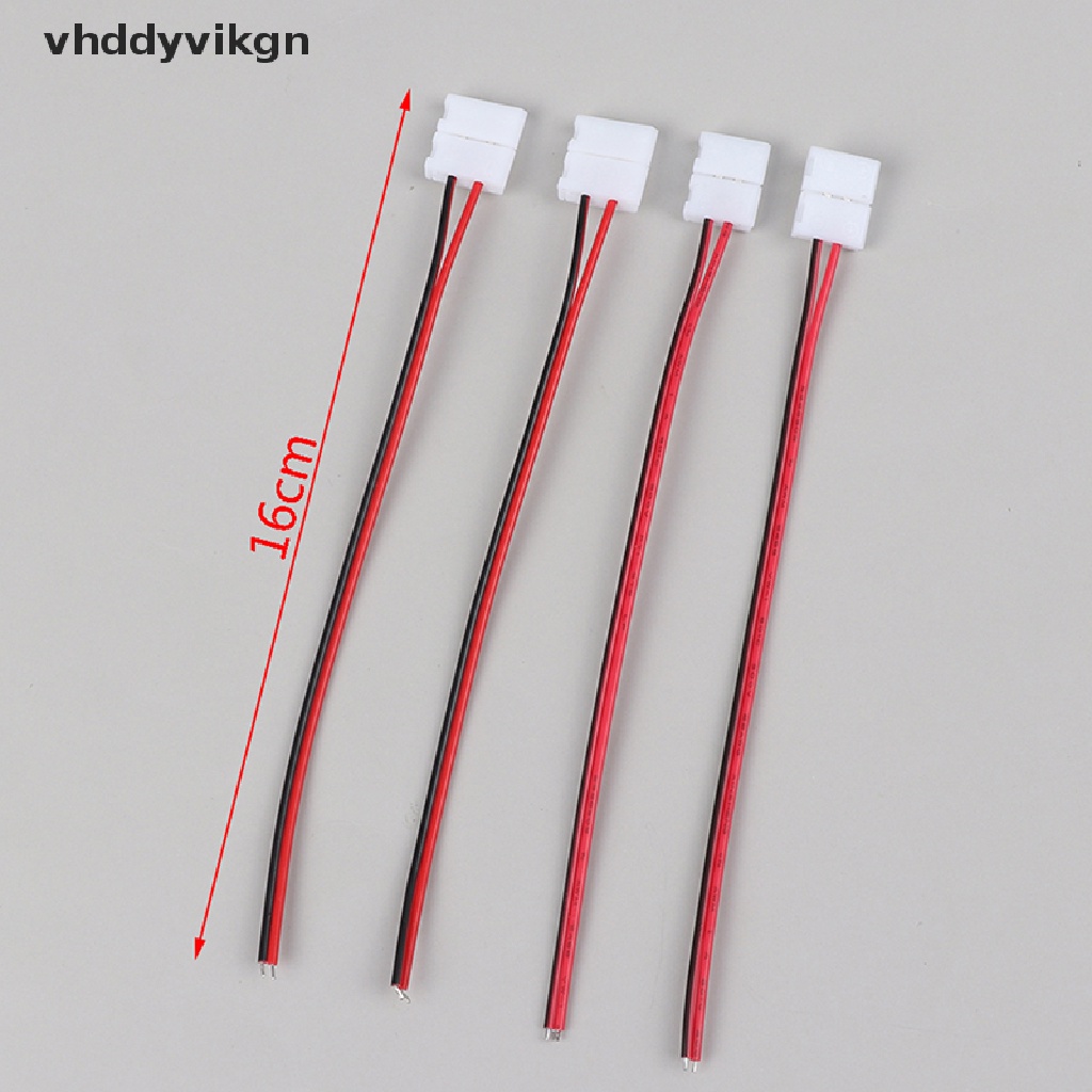 Set 10 Kẹp Nối Dây Đèn LED 2 Pin 8mm 10mm Chuyên Dụng