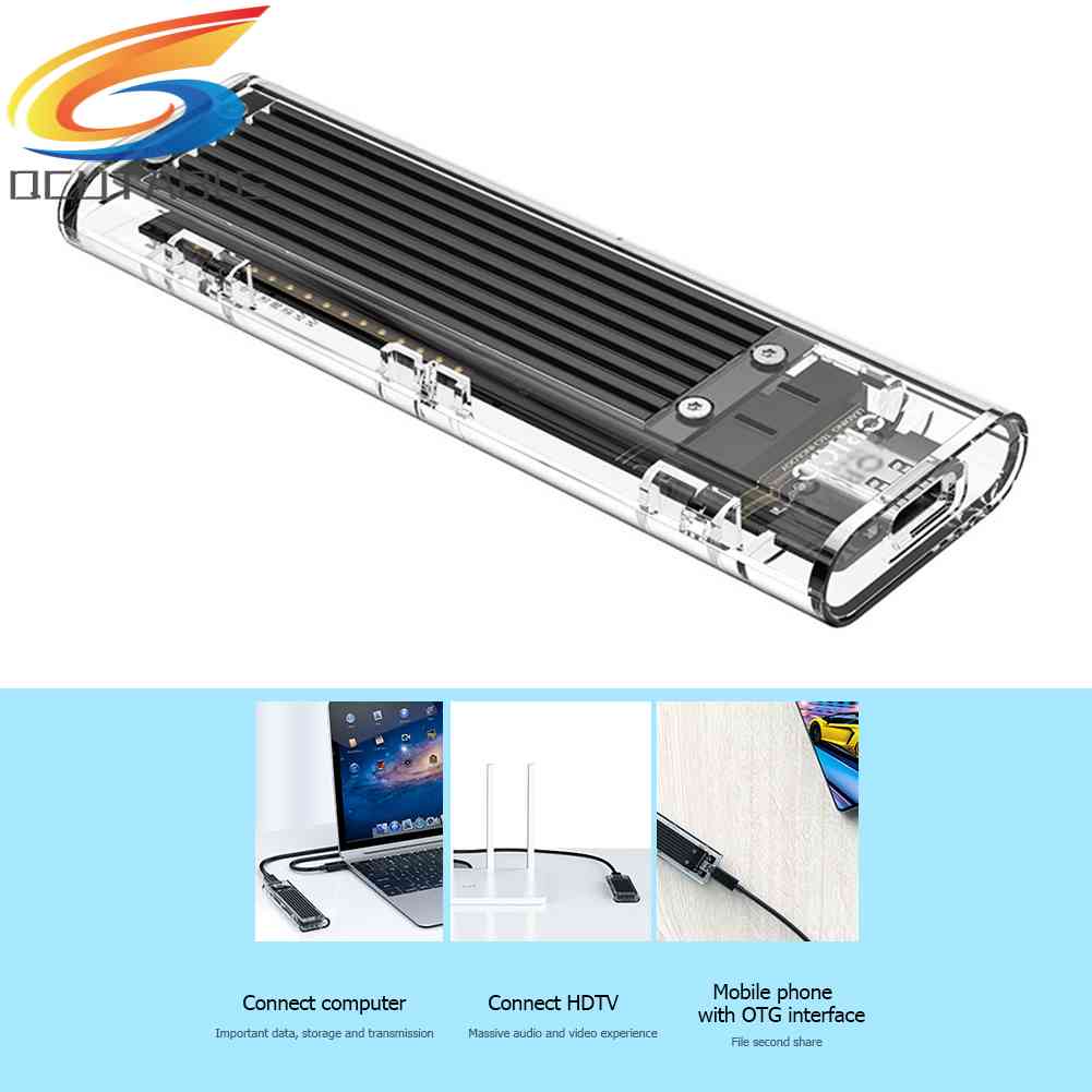 ORICO TCM2F-C3 NGFF to USB3.1 TYPE-C M.2 SSD Hard Disk Drive Enclosure Case