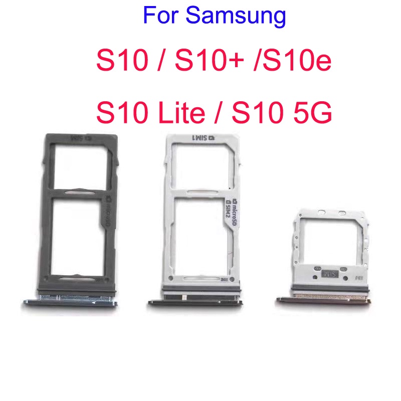 Khay Đựng Sim Điện Thoại Cho Samsung Galaxy S10 Plus Lite 5G S10e