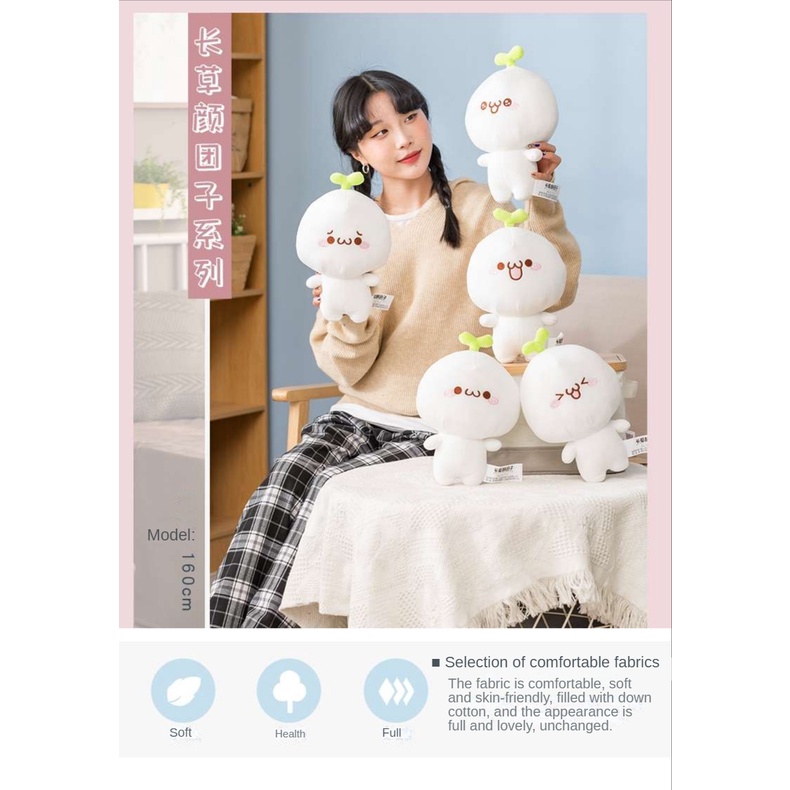 Búp Bê Nhồi Bông Hình Yan Dango Dễ Thương