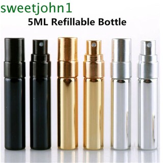 Chai thủy tinh chiết nước hoa dạng xịt tiện lợi 5ml
