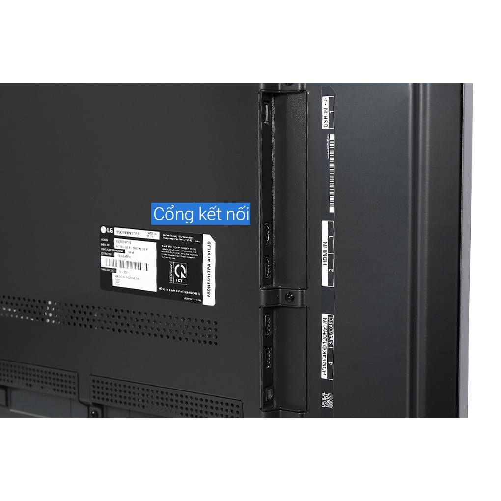 Smart Tivi QNED LG 4K 65 inch 65QNED91TPA (Miễn phí giao tại HCM-ngoài tỉnh liên hệ shop) | BigBuy360 - bigbuy360.vn