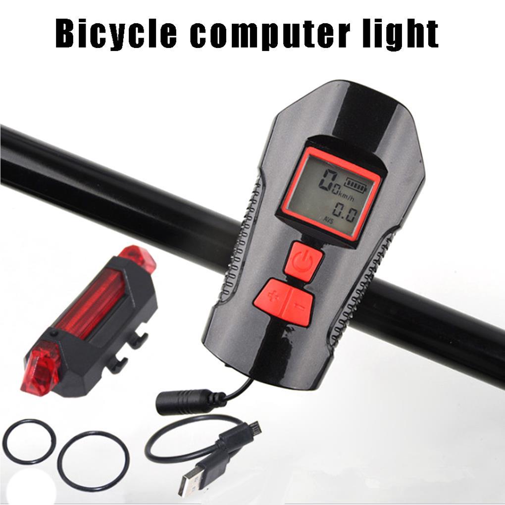 Còi Xe Đạp Leo Núi Chống Thấm Nước Tích Hợp Đèn Pin Tiện Dụng