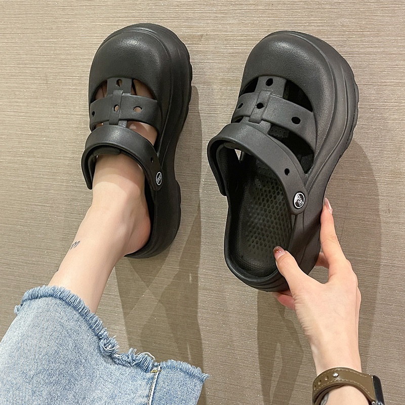 Dép Sandal Đế Dày Hở Ngón Màu Kẹo Ngọt Thời Trang Mùa Hè Dễ Thương Cho Nữ TTH638