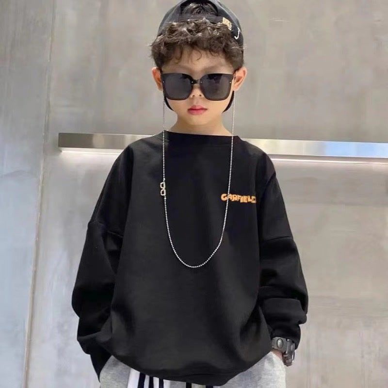 Áo Sweater Cổ Tròn Thời Trang Mùa Xuân 2023 Dành Cho Bé Trai