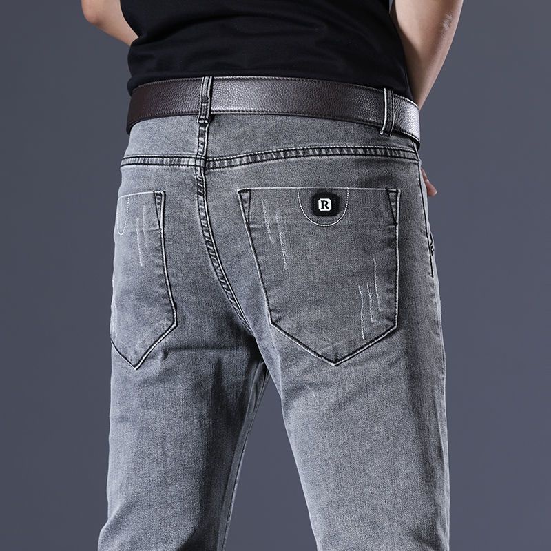 # Quần Jeans Dài Kiểu Dáng Trẻ Trung Năng Động Cho Nam Giới# Quần Jean Dài Thời Trang Mùa Xuân Thu Cá Tính# Quần Dài Dáng Rộng Ống Suông Thời Trang Mùa Xuân 2023 Giản Dị Dễ Phối Đồ Dành Cho Nam