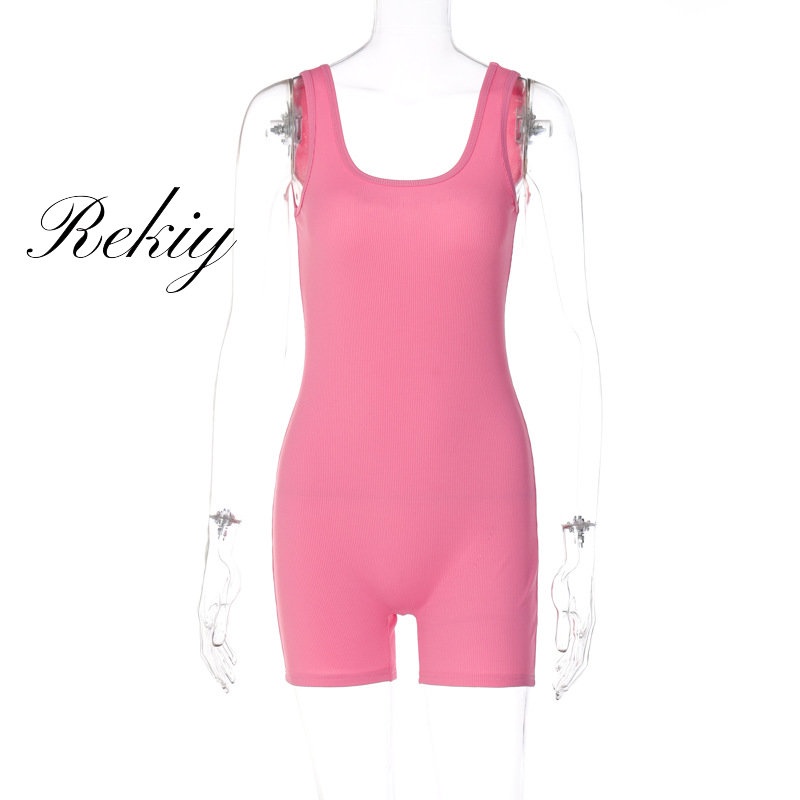 Áo liền quần Thể Thao Sát Nách Cổ Chữ U Màu Trơn Thời Trang 2023 Cho Nữ | BigBuy360 - bigbuy360.vn