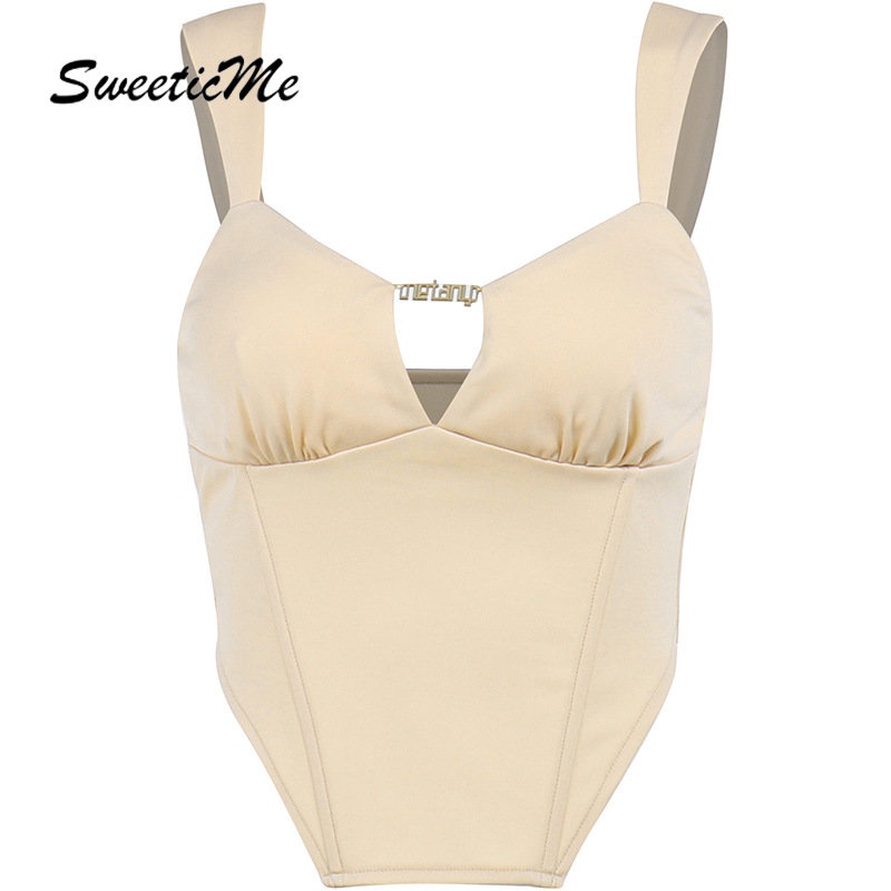 Áo Tank Top Ôm Dáng Màu Trơn Thời Trang 2023 Gợi Cảm Cho Nữ