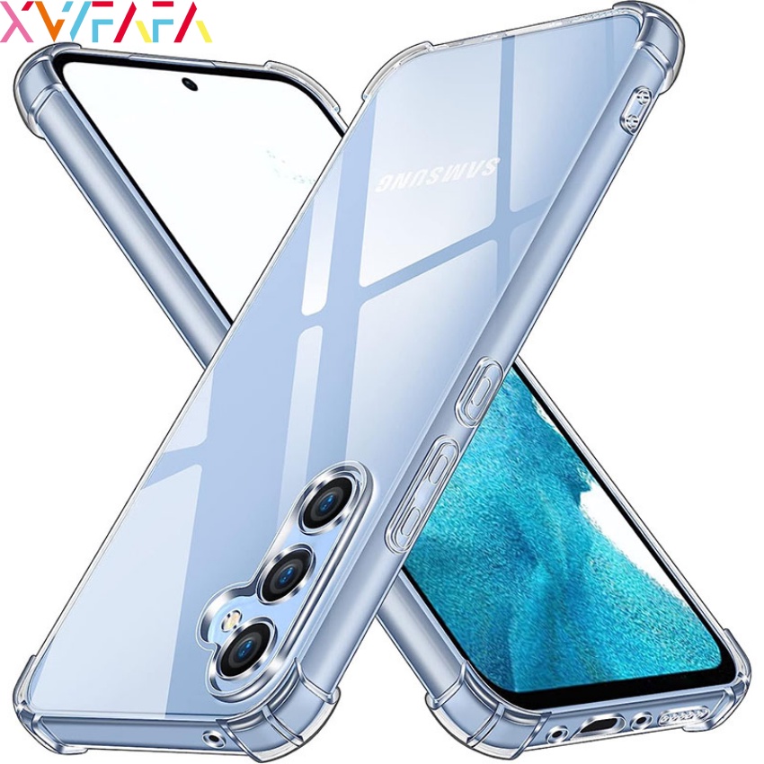 Ốp Điện Thoại Túi Khí Chống Sốc Bốn Góc Màu Trong Suốt Samsung A54 A14 A34 A04 A04E A73 A53 A33 A13 A52 A52S A42 A72 A82 A32 S23 S22 S21