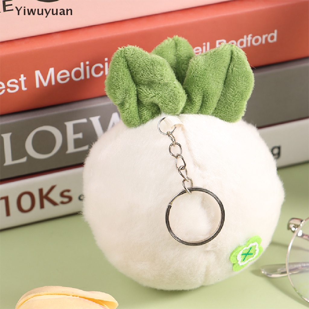 1 Móc Khóa Hình Cà Rốt / Chim Cánh Cụt Nhồi Bông Dễ Thương