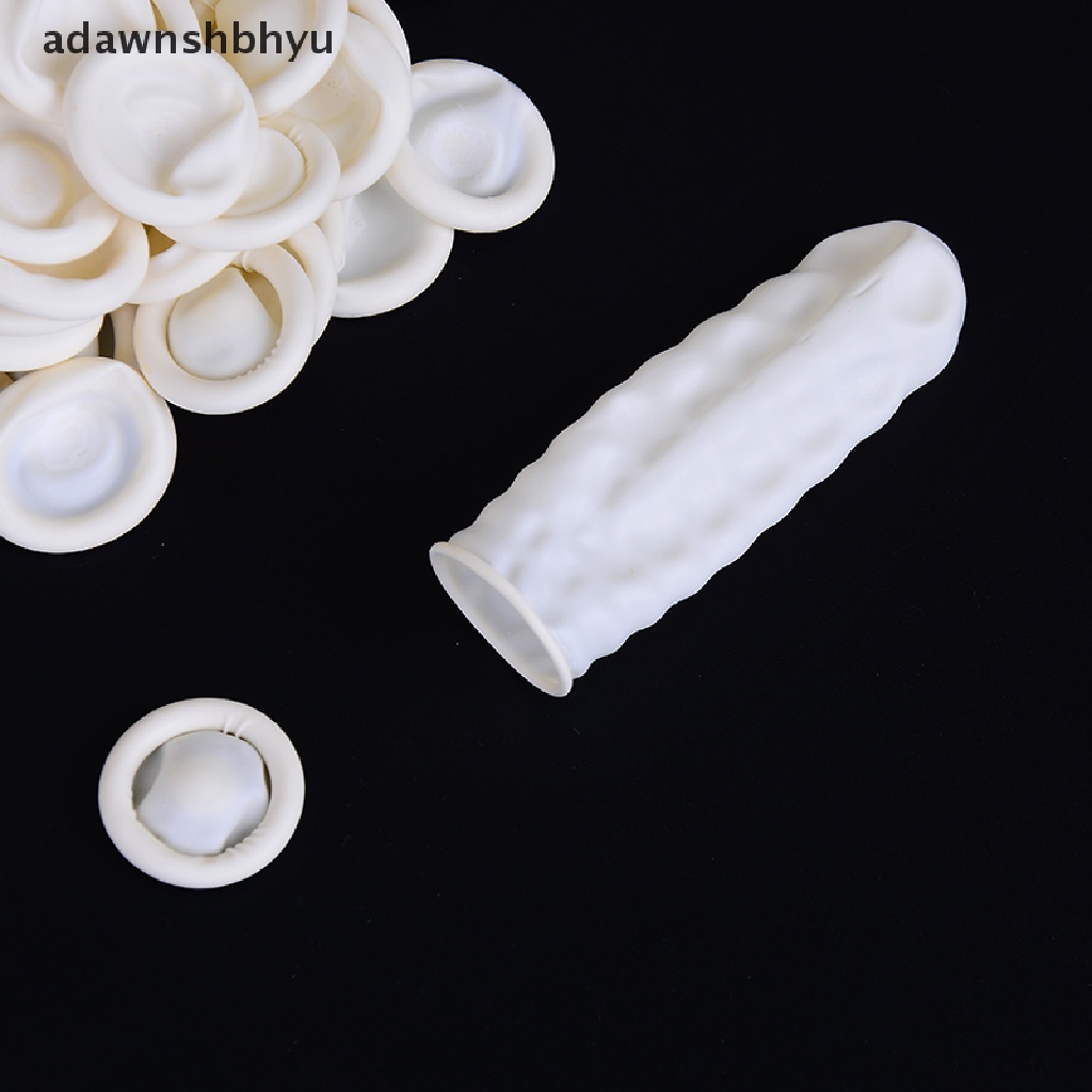 Set 100 Miếng Cao Su Bọc Ngón Tay Hỗ Trợ Nối Mi / Lông Mày Tiện Lợi VN