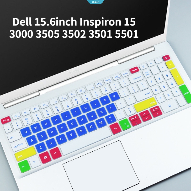 Ốp Lưng Silicone Chống Nước Cho Laptop Dell Inspiron 15 3000 3505 3502 3501 5501 15.6
