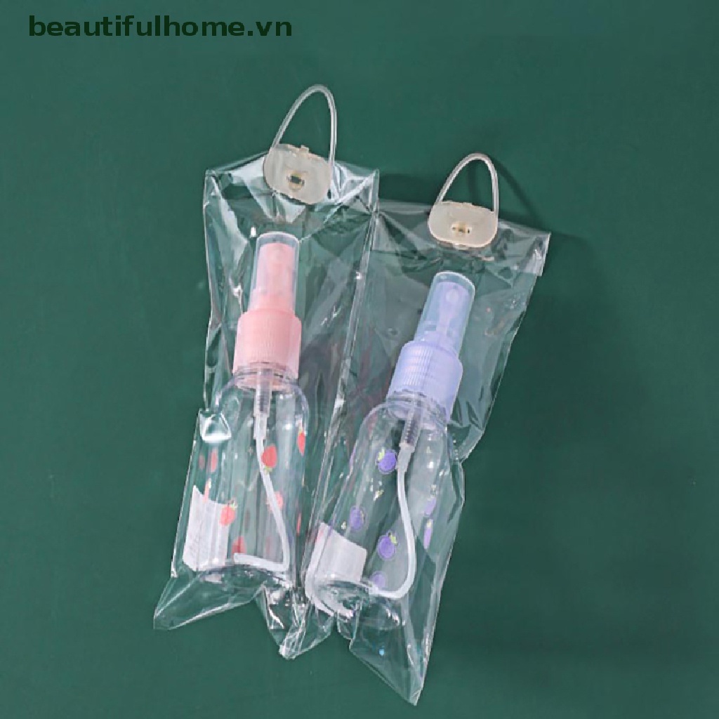 Chai Rỗng 25ml Bằng Nhựa Trong Suốt Dùng Đựng Mỹ Phẩm Khi Đi Du Lịch