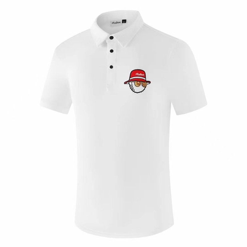Malbon Áo Thun Thể Thao Đánh golf Ngắn Tay In Họa Tiết Cá Tính Cho Nam