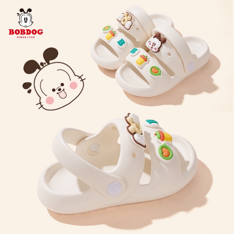Dép cross cho bé Bobdog cho bé trai bé gái siêu nhẹ chống trơn trượt chính hãng mẫu mới