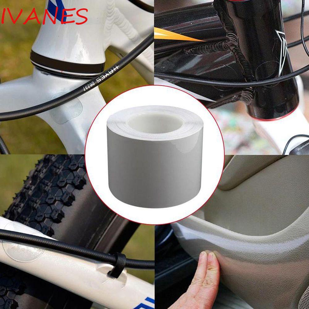 Cuộn Băng Keo Pvc Trong Suốt Dán Bảo Vệ Khung Xe Đạp Dài 1m