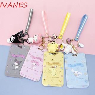 Bao Đựng Thẻ Nhân Viên / Sinh Viên / Sinh Viên Kèm Dây Đeo Họa Tiết Hoạt Hình Cho Nam Và Nữ Ốp