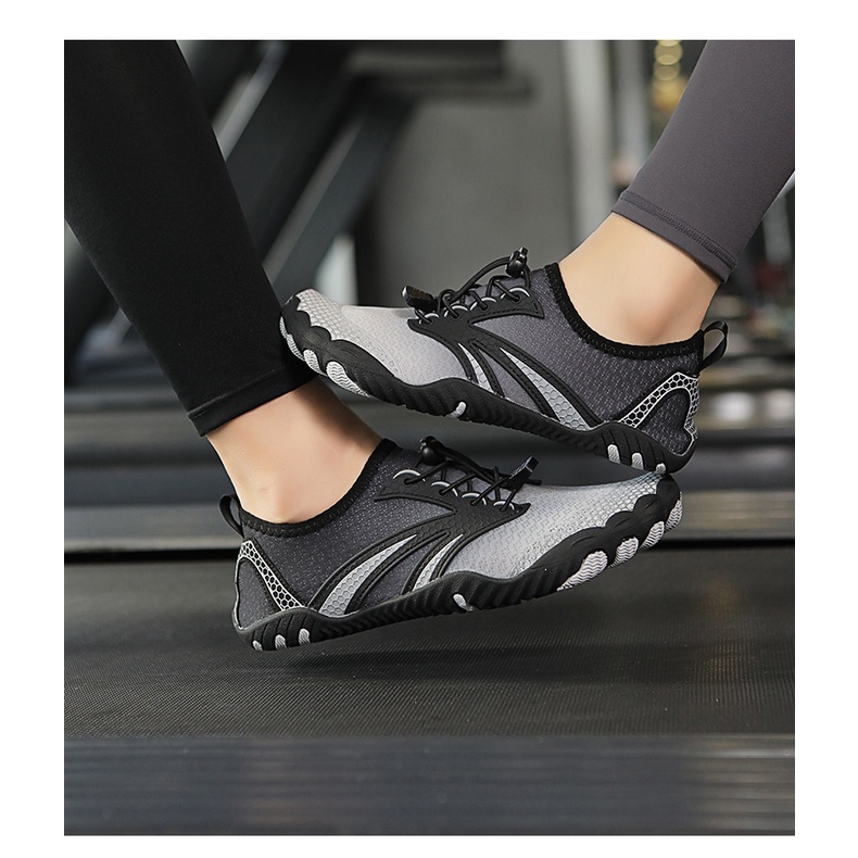 Giày Tập Gym / Yoga Màu Hồng Thoáng Khí Nhanh Khô Chống Trượt Thời Trang 2023 Cho Nữ