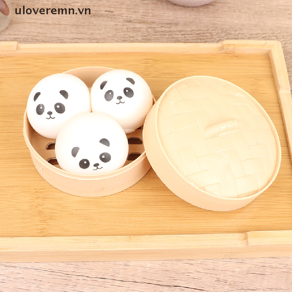 Đồ Chơi Nhồi Bông Hình Bánh Bao Hấp Độc Đáo Giảm Căng Thẳng