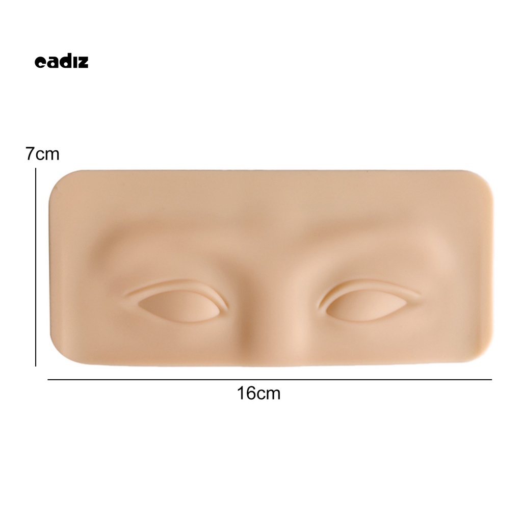 Da Nhân Tạo 3D Bằng Silicone Dày Không Để Lại Dấu Vết Hỗ Trợ Luyện Tập Trang Điểm Lông Mày