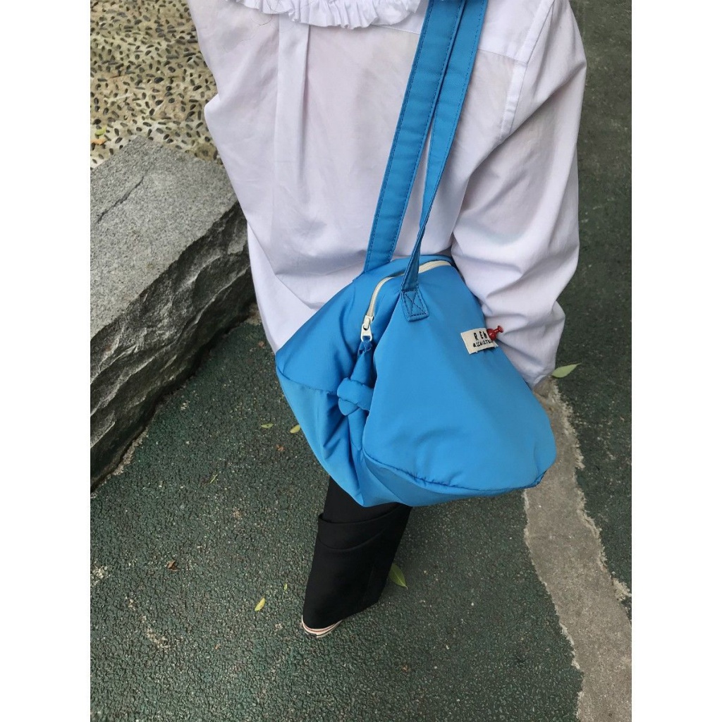 Túi Tote Ding-Bell Xách Tay Đeo Vai Màu Tương Phản Dễ Thương Nhỏ Gọn Cho Nữ Haobing boutiqu
