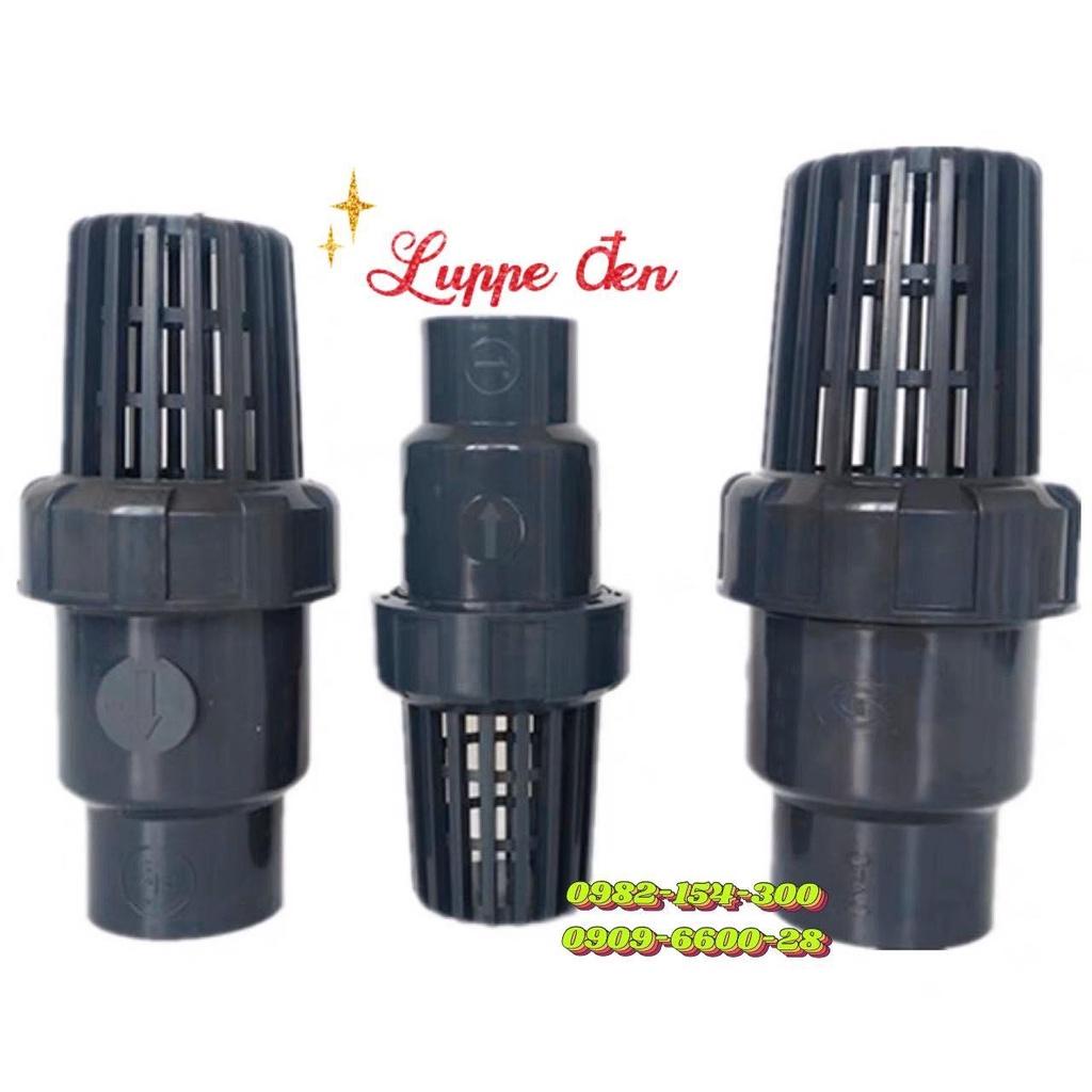 Luppe một chiều  - luppe 1 chiều - rọ bơm - trắng - đen - phi 25mm 32mm 40mm - dùng cho bể cá