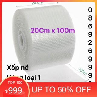 (rẻ vô địch} xốp nổ 20cm x 100m rẻ vô địch có freeship