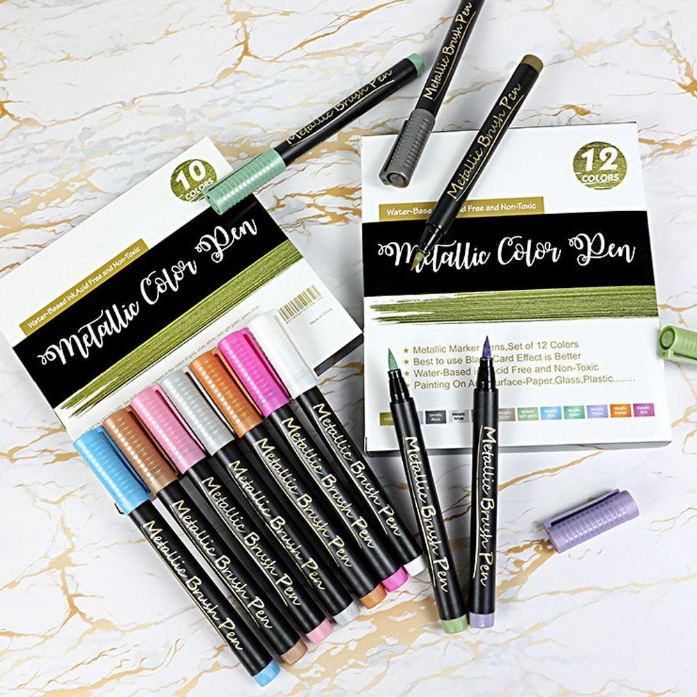 .Set 12 Bút Đánh Golf Chống Nắng Nhiều Màu Sắc Bằng Acrylic