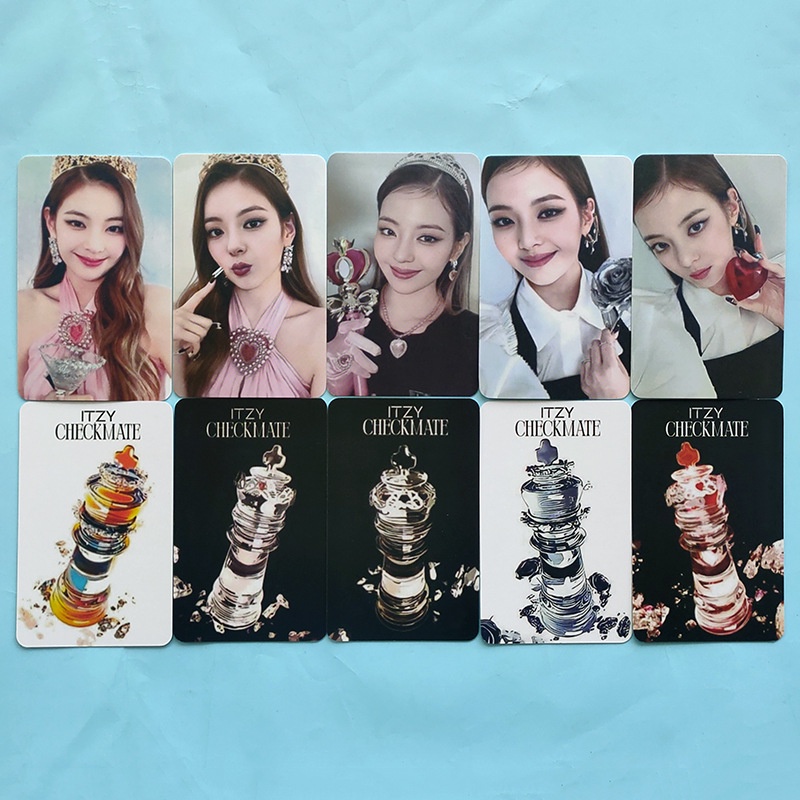 Set 5 Tấm Ảnh Lomo Card Ryuji CHAERYEONG LIA Yua YEJI