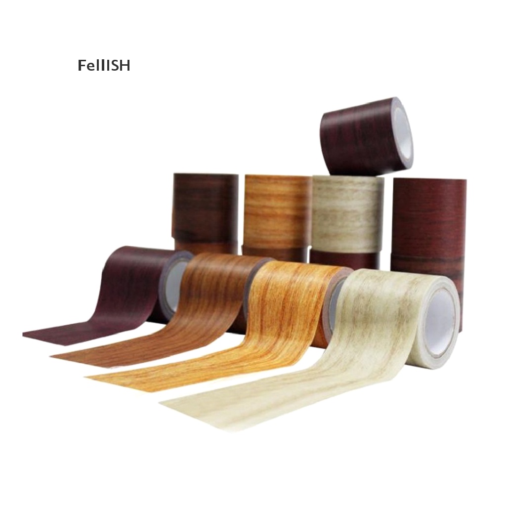 Cuộn Băng Keo Dán Sửa Chữa Nội Thất Vân Gỗ Thật 5M Renovation 439br